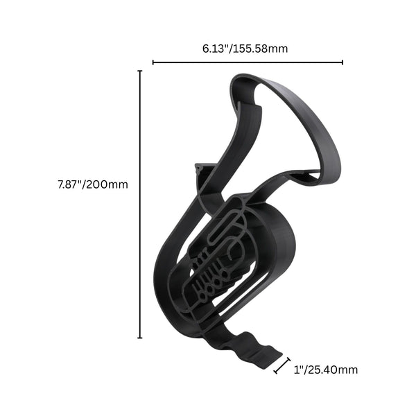 Classical Concert Tuba Sculpture, Minimalist Line Art Tuba Silhouette, Elegant Music Enthusiast Home Decor, Modern Hobbies, Desk Line Art