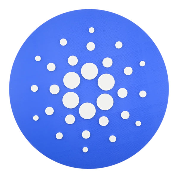 ADA Cardano Wall Sign - Cryptocurrency Decor, Modern Cardano Logo Wall Art, Perfect Gift for Crypto Enthusiasts