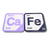 Periodic Table Word Sign - 'CAFE' (Calcium + Iron) - 5.63 in x 5.63 - Durable & Eco-Friendly STEM Decor