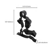 Athletic Male Runner, Minimalist Line Art Athlete, Strong and Focused Runner Silhouette Home Decor, Modern Hobbies and Desk Line Art