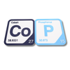 Periodic Table Word Sign - 'COP' (Cobalt + Phosphorus) - 5.63 in x 5.63 - Durable & Eco-Friendly STEM Decor