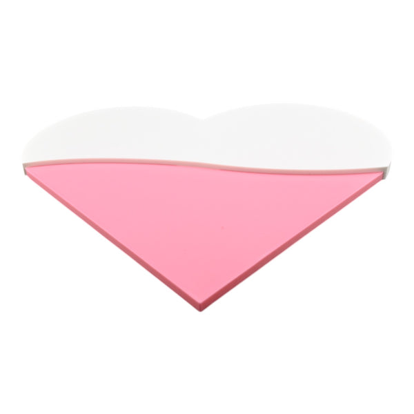 Duo-Tone Decorative Hearts – Vibrant and Stylish Color Combinations