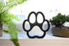 Bold Dog Paw Sculpture, Minimalist Line Art, Dog Paw Silhouette Decor, Pet Lover Gift, Home Decor, Modern Hobbies, Desk Line Art