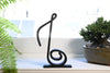 Quarter Note Decor, Minimalist Line Art, Musical Note Artwork, Music Enthusiasts Home Decor, Modern Hobbies, Desk Line Art