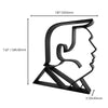 Donald Trump Side Silhouette, Minimalist Line Art Decor, Elegant Leadership Artwork, Home Decor, Modern Hobbies, Desk Line Art