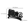 Live Curved Script Style, Minimalist Line Art "Live" Sculpture, Elegant Inspirational Home Decor, Modern Hobbies, Desk Line Art
