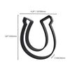 Good Luck Horseshoe, Minimalist Line Art Horseshoe, Symbol of Good Fortune and Protection, Home Decor, Modern Hobbies, Desk Line Art
