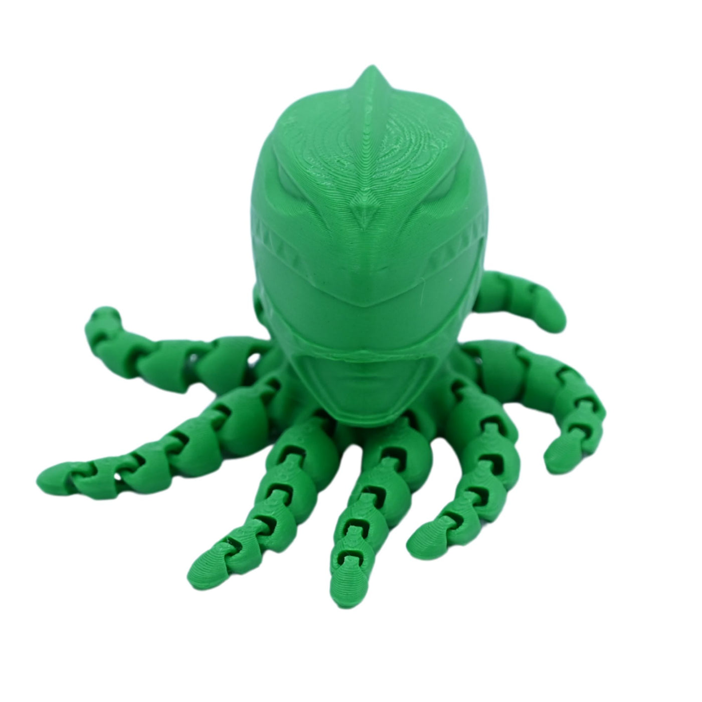 Green Mighty Morphin Octo Ranger Articulated Figure – product image 1