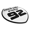 Mario Kart Since 1992 Wall Sign – Retro Gaming Shield Design – 8.53" x 8.54" – Adhesive Pad Included