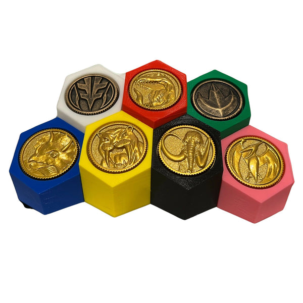 Coin Display Stand for Legacy MMPR - Power Rangers Morpher Coin Holder