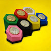 Mighty Power Rangers Coin Holder Stands - Display & Organize