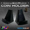 Modern Challenge Coin Holder - Sleek Military Coin Display Stand