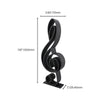 Treble Clef Staff Decor, Minimalist Line Art, Music Enthusiasts Home Decor, Modern Hobbies, Desk Line Art