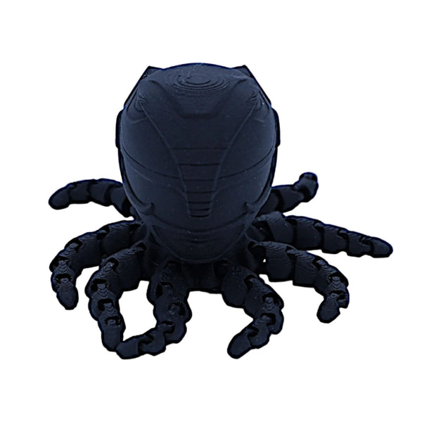 Mighty Morphin Octo Power Rangers | Articulated Fidget Toy Gift | Black Edition