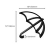 Open Umbrella Sculpture, Minimalist Line Art Decor, Umbrella Silhouette Home Decor, Modern Hobbies and Desk Line Art