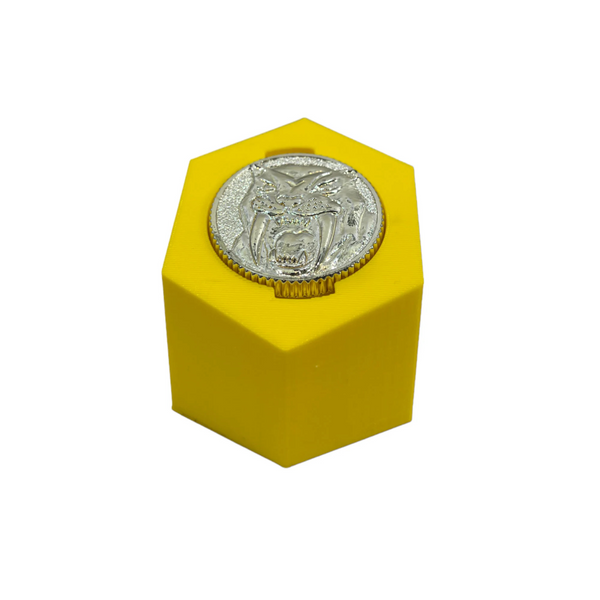 Coin Display Stand for Vintage 90's MMPR Collection