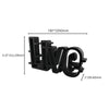 Live Retro Bold, Minimalist Line Art, "Live" Sculpture, Elegant Inspirational Home Decor, Modern Hobbies, Desk Line Art