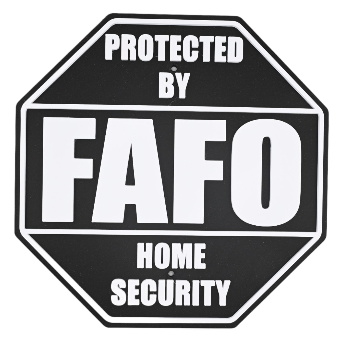 FAFO Home Security Sign – Black or Blue – product image 9