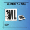 Adult Humor "F ML" Home Decor Sign – Playful Office Wall Accent and Gift Idea