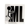 Adult Humor "F ML" Home Decor Sign – Playful Office Wall Accent and Gift Idea