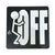 Adult Humor "F OFF" Home Decor Sign – Playful Office Wall Accent and Gift Idea