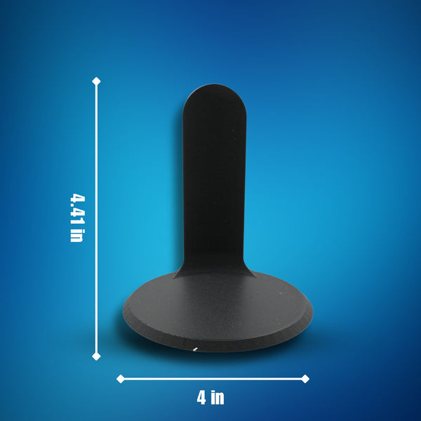 Funko Pop Stand | 4.41" x 4" Premium Display Base | Compatible with Funko Figures | Black & White | Easy Installation