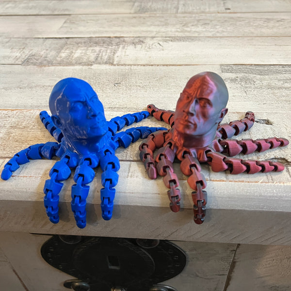 The Rocktopus 3D Printed Articulated Fidget Toy – Artistic Octopus Design, Stress Relief for All Ages