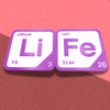 Periodic Table Word Sign - 'LIFE' (Lithium + Iron) - 5.63 in x 5.63 - Durable & Eco-Friendly STEM Decor