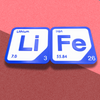 Periodic Table Word Sign - 'LIFE' (Lithium + Iron) - 5.63 in x 5.63 - Durable & Eco-Friendly STEM Decor