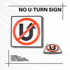 No U-Turn Decorative Wall Sign