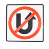 No U-Turn Decorative Wall Sign