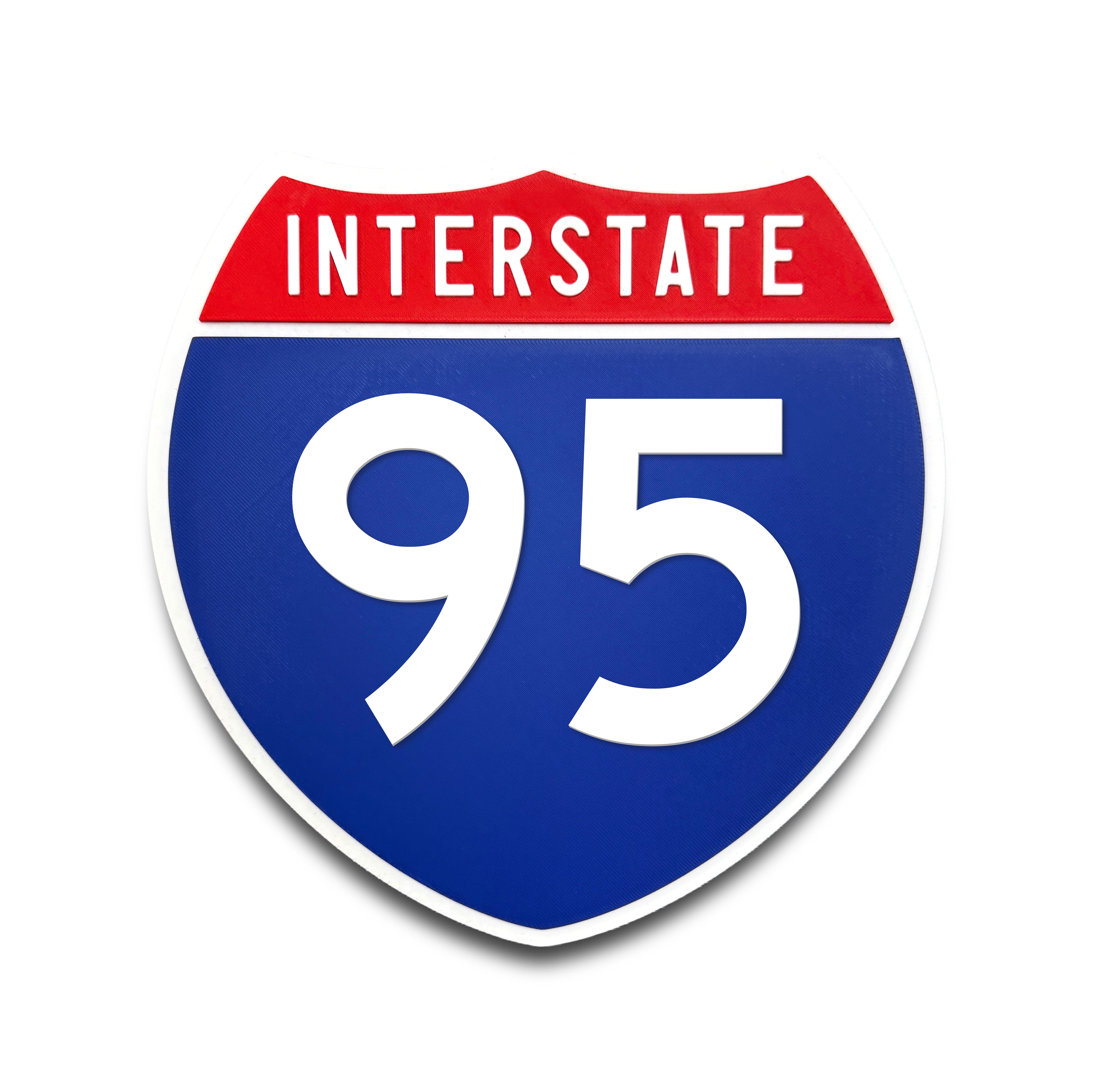 Interstate 95 Road Sign Replica – Indoor Wall Decor