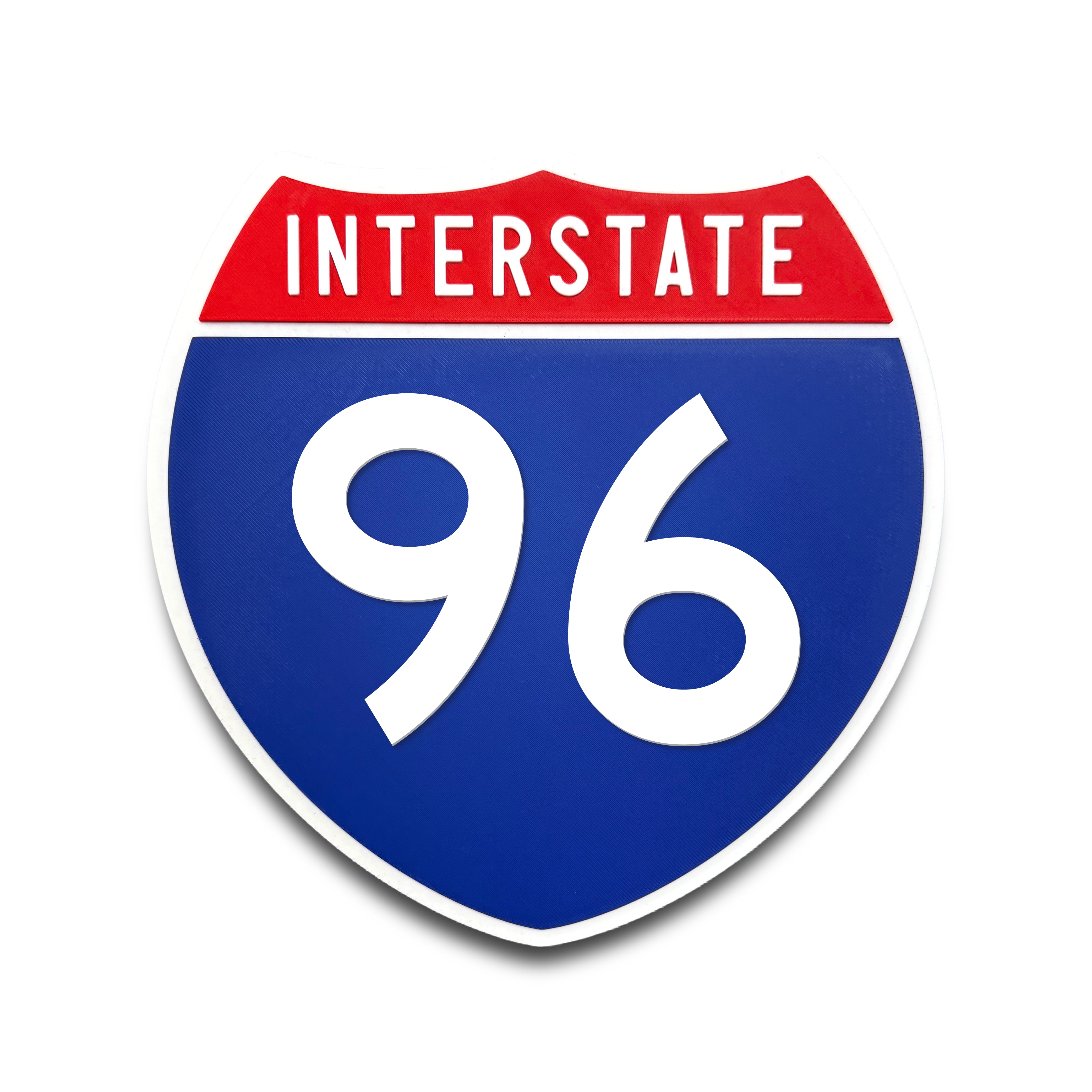 Interstate 96 Road Sign Replica – Indoor Wall Decor