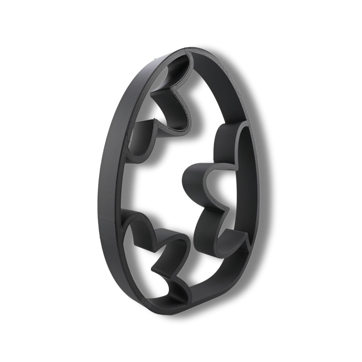Bubbly Stars Elegant Outlines sculpture — three quarter view
