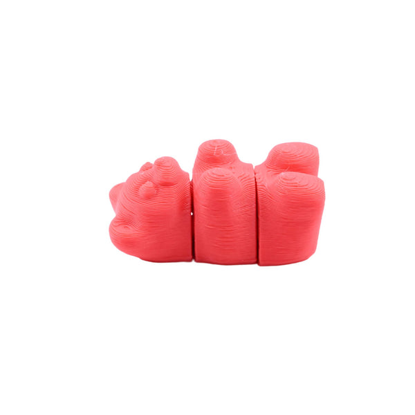 Candy Bear Red – Twistimals | Sweet & Sassy Collectible Bear Figure