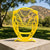 Yellow Ranger Helmet Thin Silhouette — lifestyle