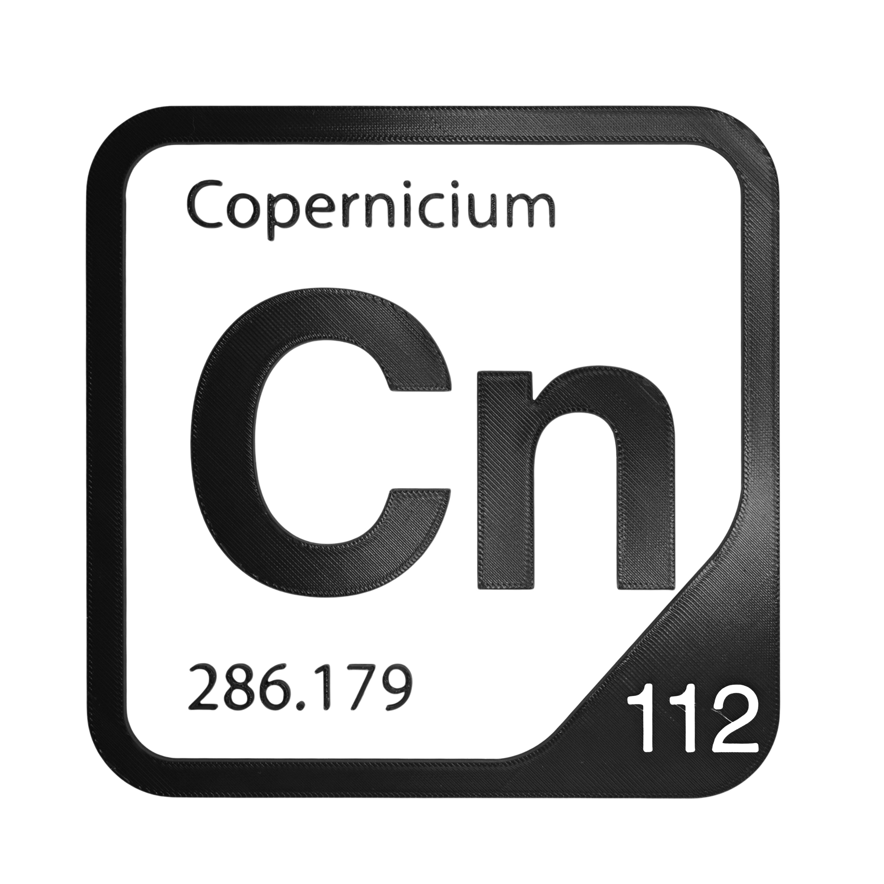 Copernicium Periodic Table Element Tile | 10 Colors