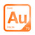 Gold periodic table Elemental Tile in Orange