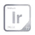 Iridium periodic table Elemental Tile in Gray