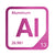 Aluminum periodic table Elemental Tile in Magenta