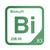 Bismuth periodic table Elemental Tile in Green