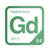 Gadolinium periodic table Elemental Tile in Green