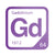 Gadolinium periodic table Elemental Tile in Purple