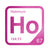 Holmium periodic table Elemental Tile in Magenta