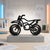 Abstract Dirt Bike Side Profile — lifestyle