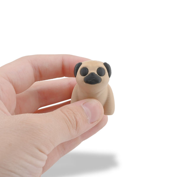 Baby Pug – Twistimals | Articulated Puppy Collectible Figure