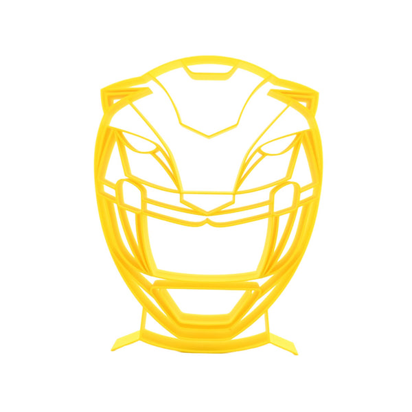 Power Ranger Helmet Sculpture, Minimalist Line Art, Power Ranger Helmet Silhouette Home Decor, Modern Hobbies and Desk Line Art Gift