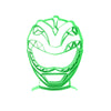 Power Ranger Helmet Sculpture, Minimalist Line Art, Power Ranger Helmet Silhouette Home Decor, Modern Hobbies and Desk Line Art Gift