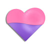 Duo-Tone Decorative Hearts – Vibrant and Stylish Color Combinations