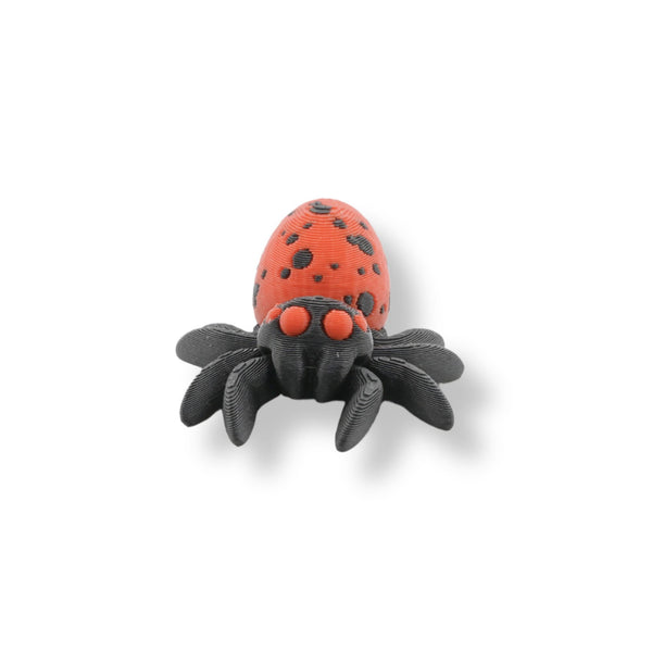 Tiny Egg Spider – Twistimals | Articulated Creepy-Cute Collectible Figure